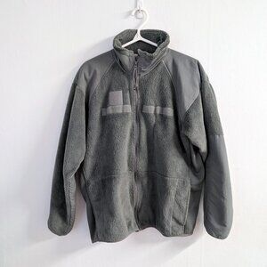US Army Surplus Fleece Jacket ECWCS Gen III Level 3 Size Medium
